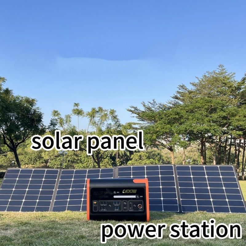 2200W gerador solar 2500W painéis solares com estação de energia portátil sua fonte de energia