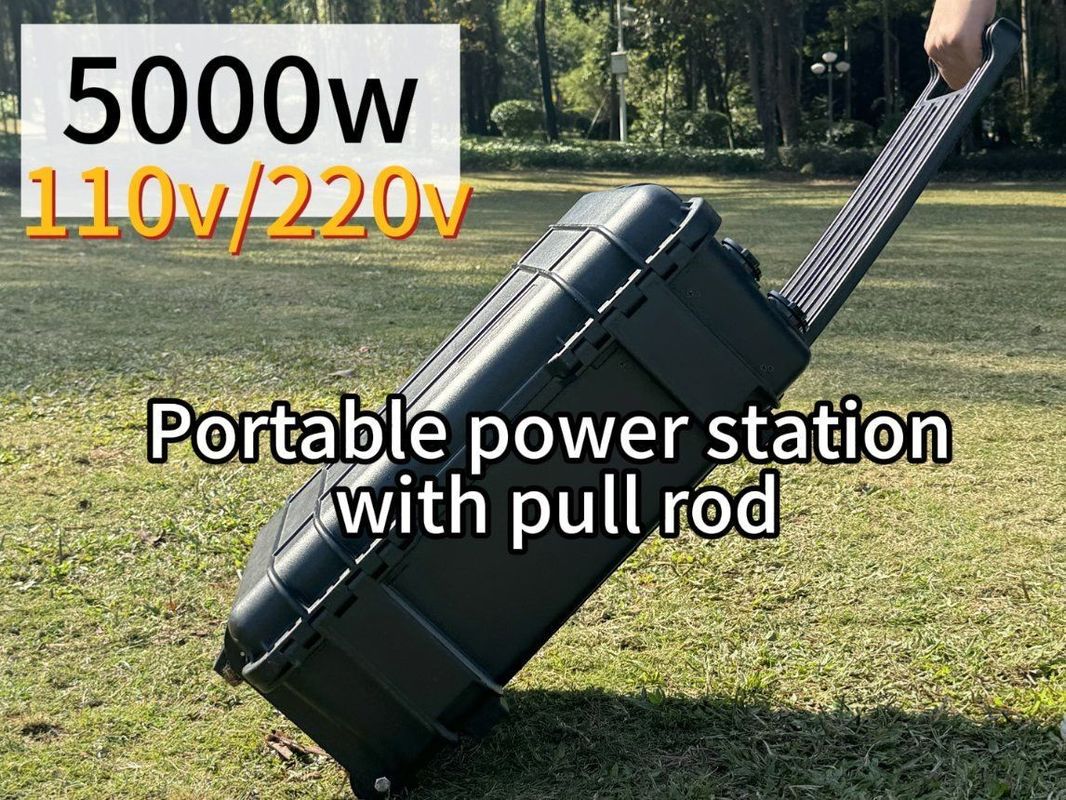 3000W 4000W 5000W Portátil gerador solar Banco de energia para todas as tomadas 6-7h Tempo de carga