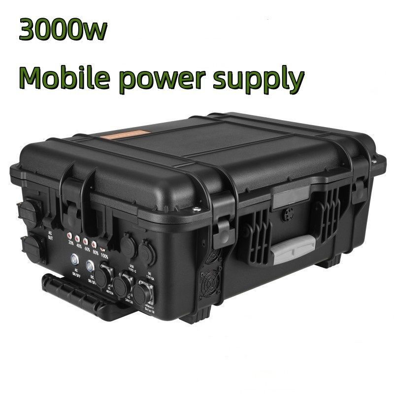 USB/tipo-C 18W Max LiFePO4 110V/220V 3000W/4000W/5000W Estação de energia portátil doméstica