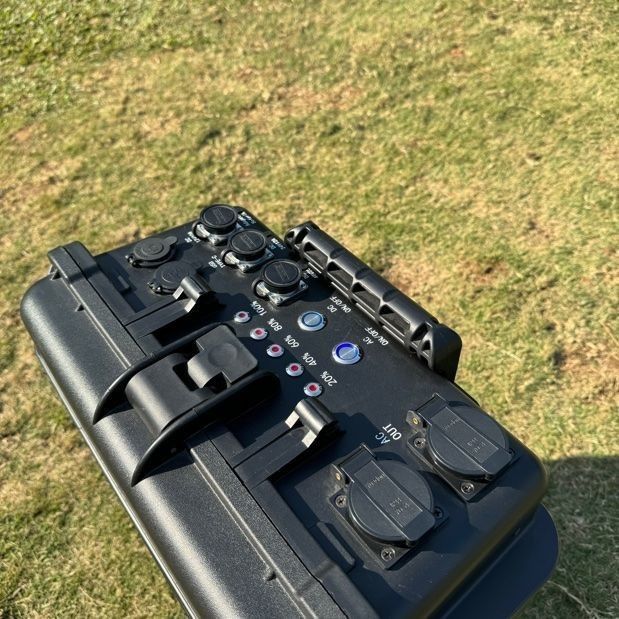 Rebocador de vara de puxa de liga ABS 6000W 7000W 220V Gerador de bateria portátil LiFePO4 para carregamento rápido