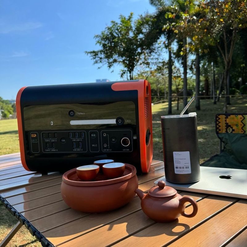 2000W 2200W LiFePO4 Bateria Estação de energia portátil para acampamento ao ar livre