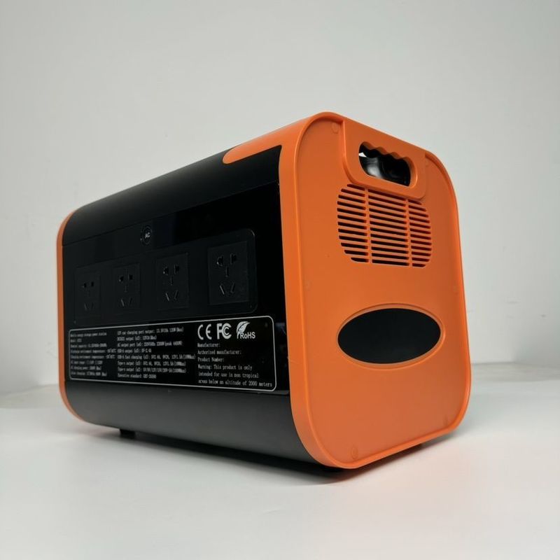 Estação de energia AC/DC de grande capacidade Armazenamento de energia de reserva para emergências ao ar livre e em casa