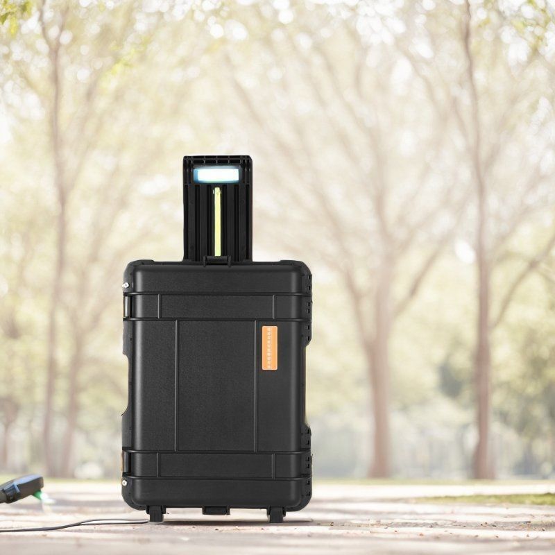 Gerador solar portátil LiFePO4 de 6000 W para armazenamento e alimentação de energia exterior