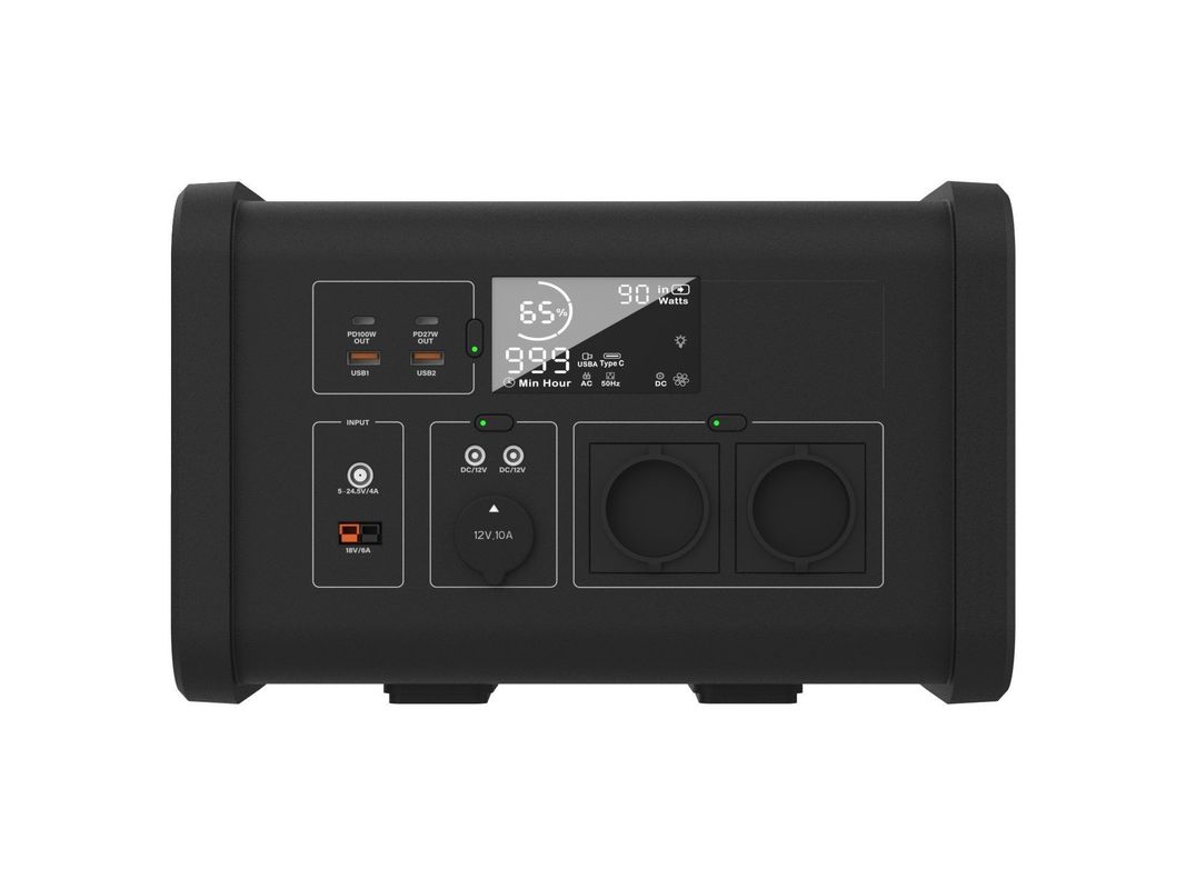 C- 40 ordm AC Output Sinusoidal Wave Central de energia solar portátil para acampamento ao ar livre
