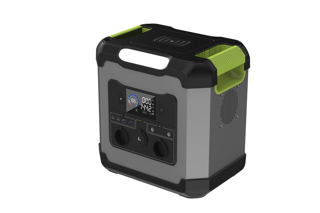 2000W carregamento rápido MPPT LiFePO4 Bateria Inverter All-in-One Off Grid Sistema solar com tomada de saída AC britânica