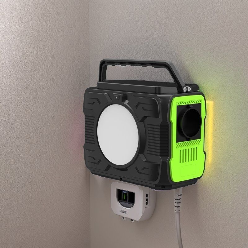 12V-16.8V/6A DC1 2 Saída 200W Estação de energia portátil para carregamento de emergência de telefone celular em casa e gerador de oxigênio