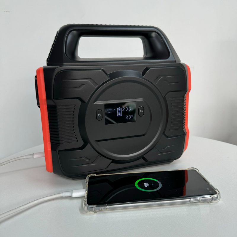 300W de alta potência acampamento ao ar livre bateria de lítio de emergência 288wh fonte de alimentação portátil