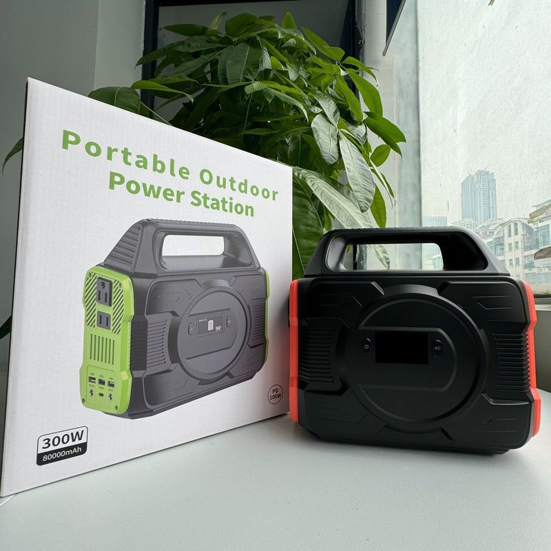 AC Socket Us S3 300W Estação de energia portátil doméstica de emergência com design portátil