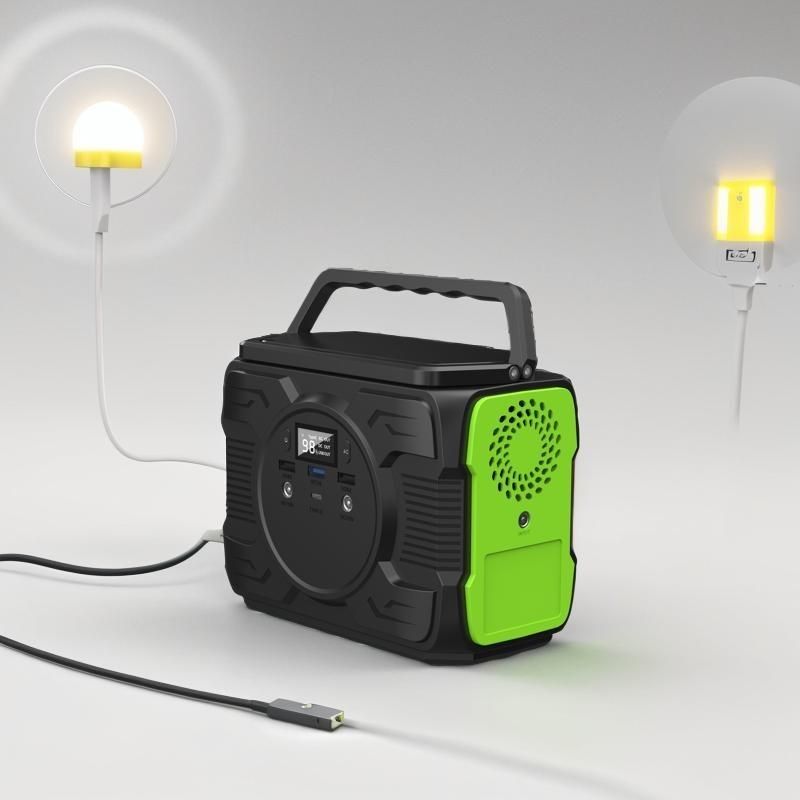 48000mAh Capacidade da bateria Potência Banco de energia portátil para casa e acampamento 200W 173Wh