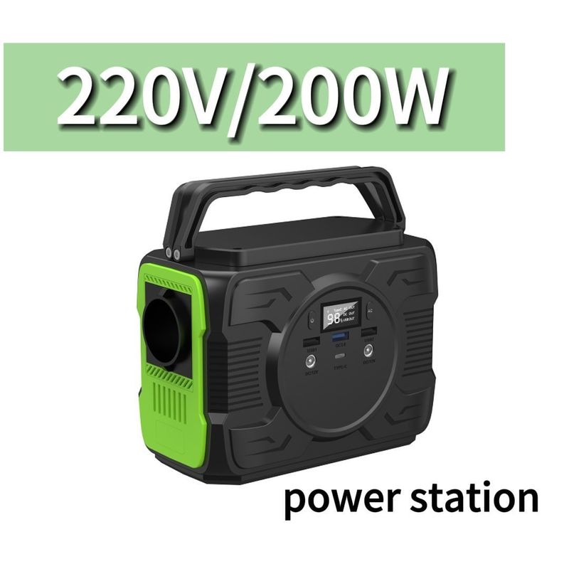 48000mAh 200W Mini Power Bank Portátil Estação de Energia Móvel com saída Ec5 de 12V/200-300A