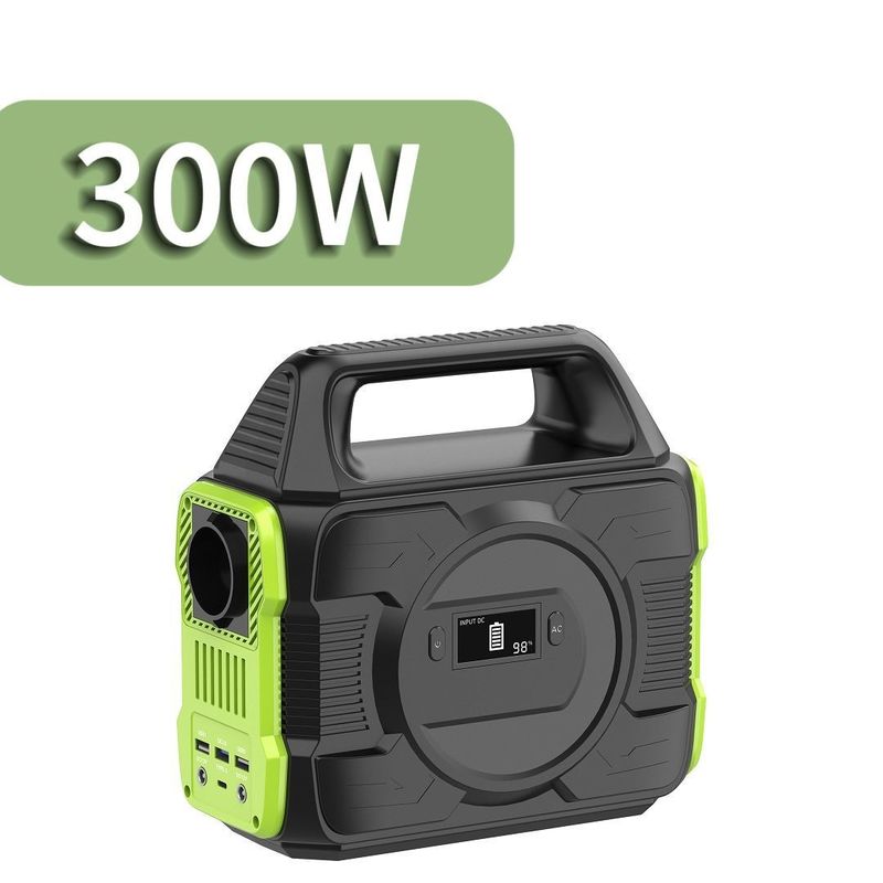 Fornecedor de energia móvel de carga rápida de 300W para emergências padrão britânico