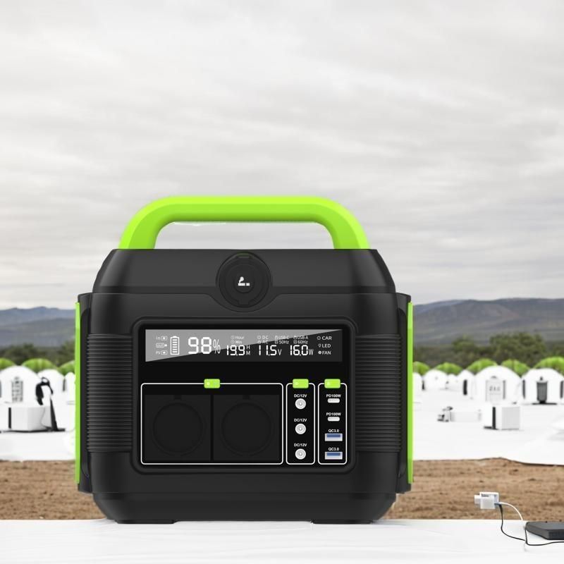 Revelar LCD Display 600W gerador solar para carregamento em casa e todas as marcas compatíveis