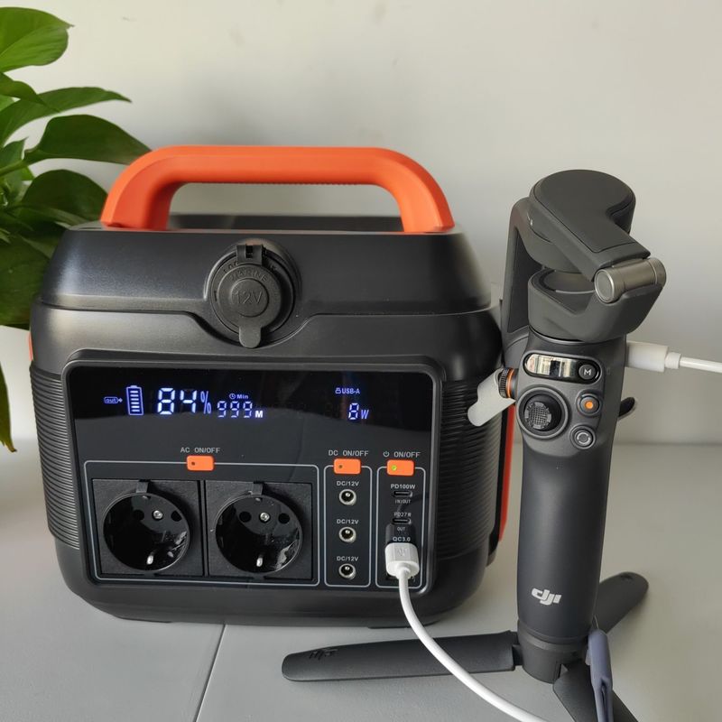 S6 600W Mobile Power Estação de energia solar com bateria de lítio e saída de onda sinusoidal