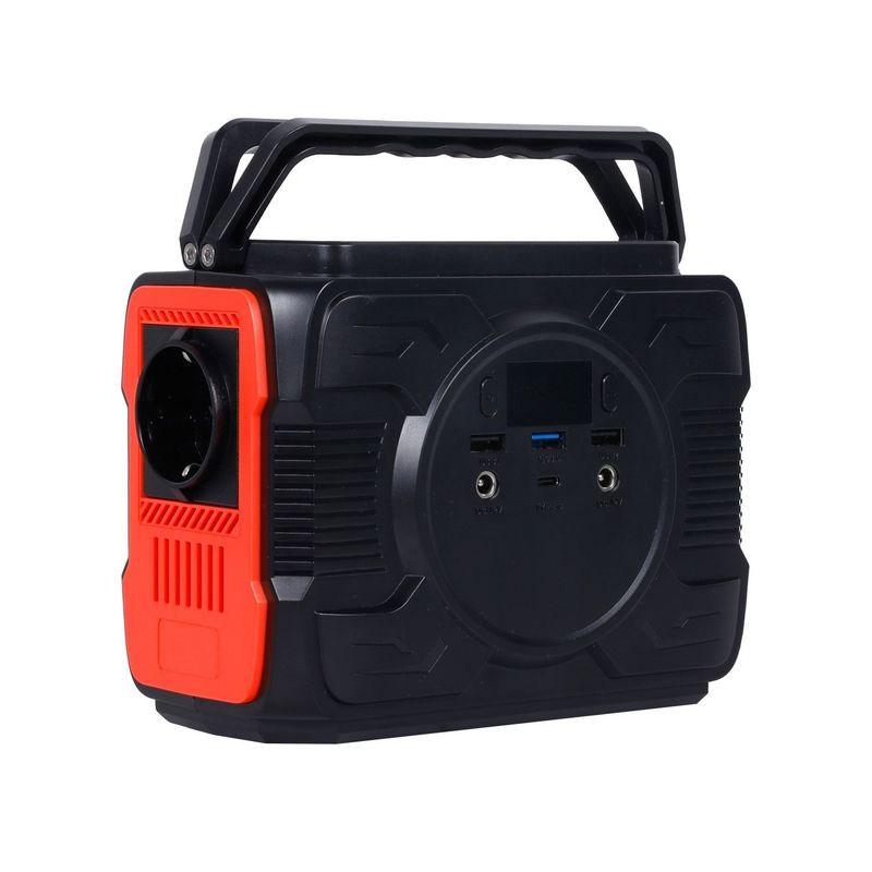 12V-16.8V/6A DC1 2 Saída 220V de alta potência Estação de energia móvel portátil 200W Balcão