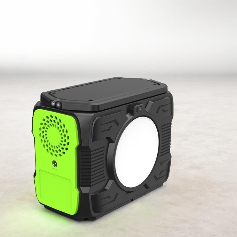 Carregador de gerador solar portátil com potência de saída AC de 200 W e entrada/saída tipo C 9V/3A