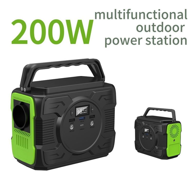 Fornecimento de energia de 200W para iluminação interna