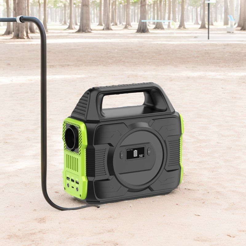 Bateria removível gerador de armazenamento de energia portátil de 300W para casa balcão exterior RV