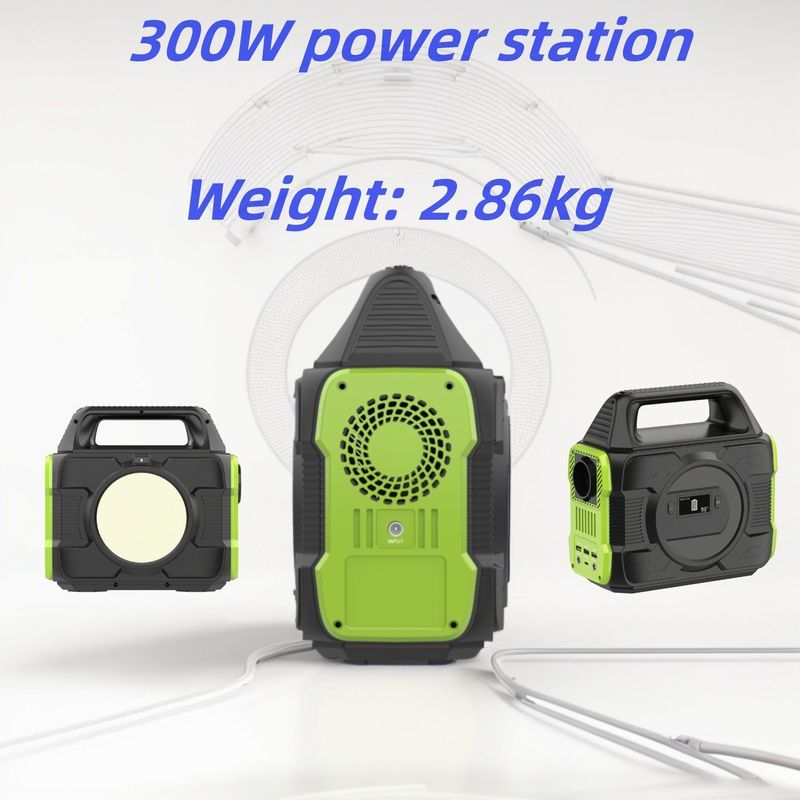 Estação de energia portátil de 300W 288wh Gerador solar externo S3 para energia de acampamento e RV