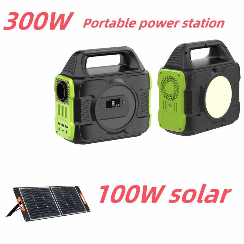 EU AC Socket Compatível com todas as centrais solares portáteis de 300W com bateria de lítio RV