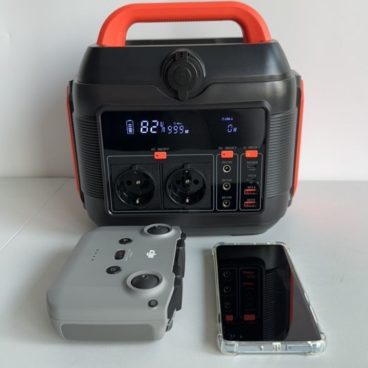 Gerador de bateria de lítio portátil 600W/576wh para estação de energia RV ao ar livre