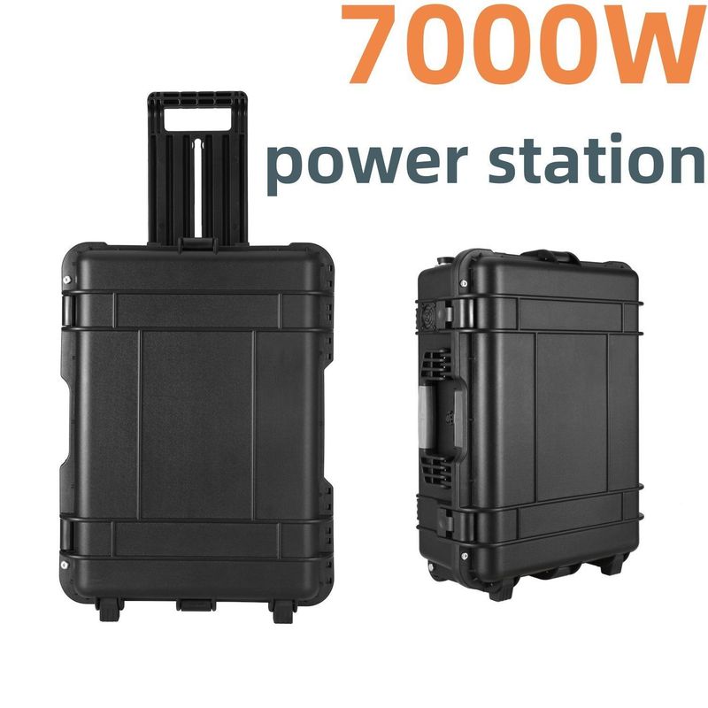 Estação de energia solar portátil de liga ABS ST-70 2024 gerador solar 3000W 4000W 5000W 6000W 7000W