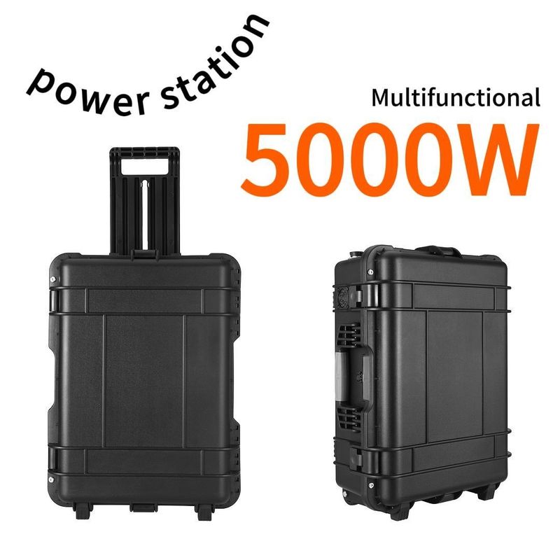 AC Pure Sine Wave 5000W Gerador de backup portátil 200W 3000W Estação de energia solar
