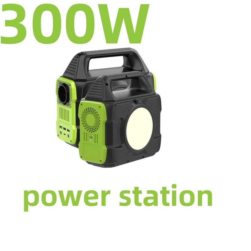 300W 600W 1200W Gerador Solar Portátil para Família Exterior Emergência Reveal LCD Display