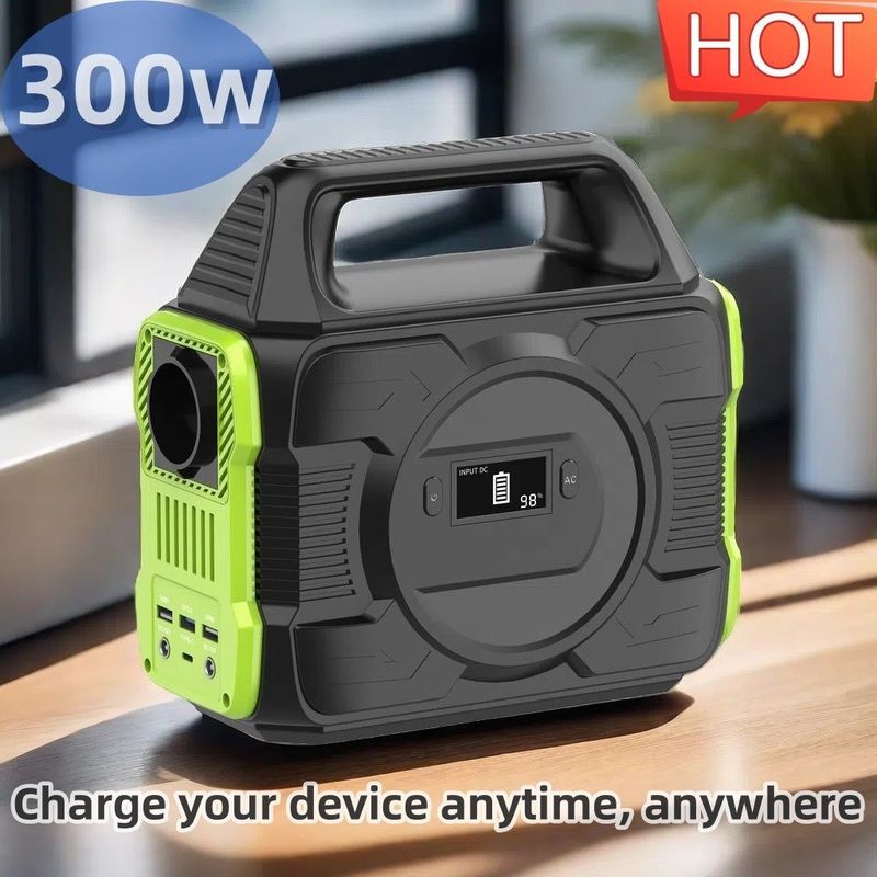 Gerador Solar de Estação de Energia Portátil de 300W para Drone S3 Laptop e Telefone Móvel