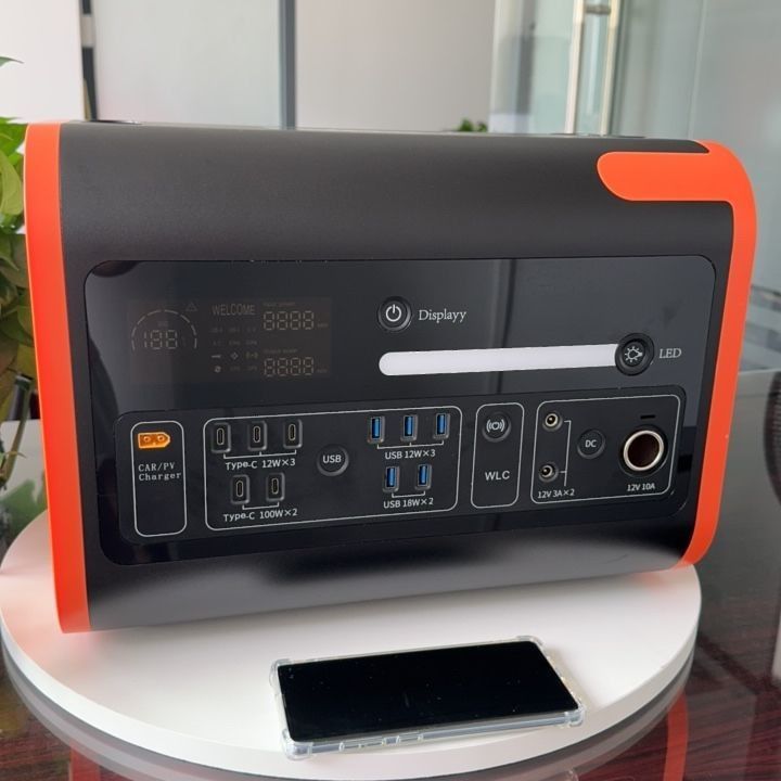 Instalação de energia solar para carros Iluminação LED UPS Recarregável Portátil Estação Elétrica de Lítio Inverter Sistema