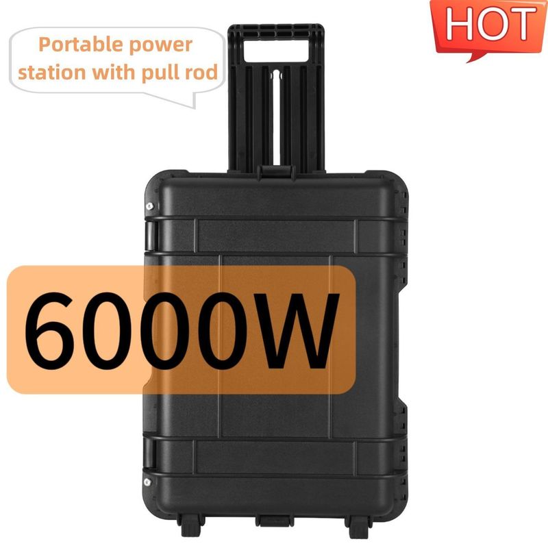 Gerador Solar Portátil Multifuncional de Pico de Potência de 6000W para Soluções de Energia Externa