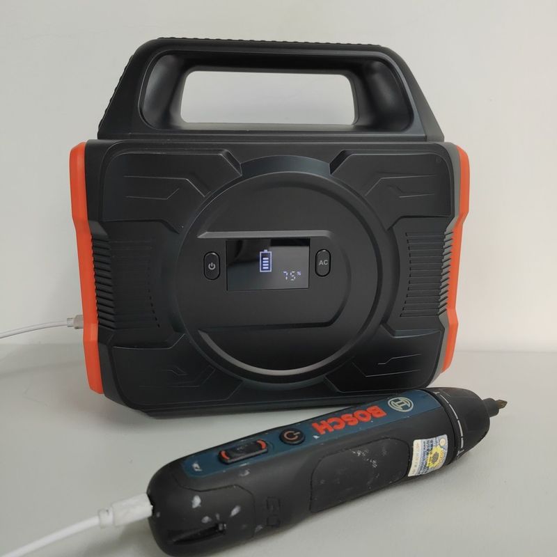 Todos compatíveis 110/220V 300W Outdoor Mobile Power Estação de Energia Portátil Gerador Solar