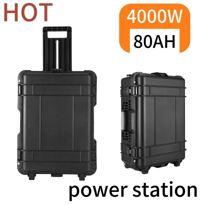 4000W 80ah gerador solar Estação de energia de emergência doméstica ao ar livre