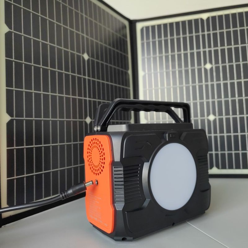 Tipo C Input/Output 12V/3A 200W Pequeno gerador móvel portátil para exterior e interior