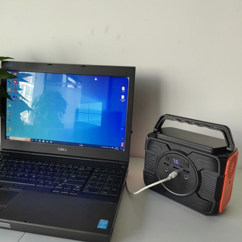 Mini Estação de Energia Portátil 200W Laranja Quente com Preto 110/220V-50Hz/60Hz S2X-173