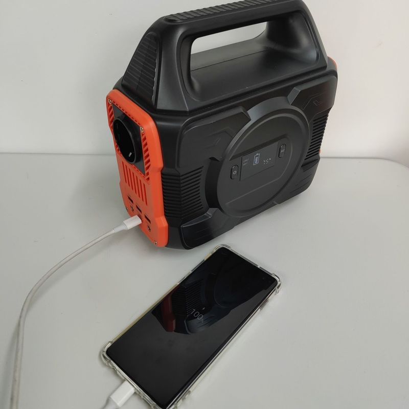 Estação de energia portátil personalizável de 300W 288wh 14.4V 20Ah 80000mAh com ecrã LCD
