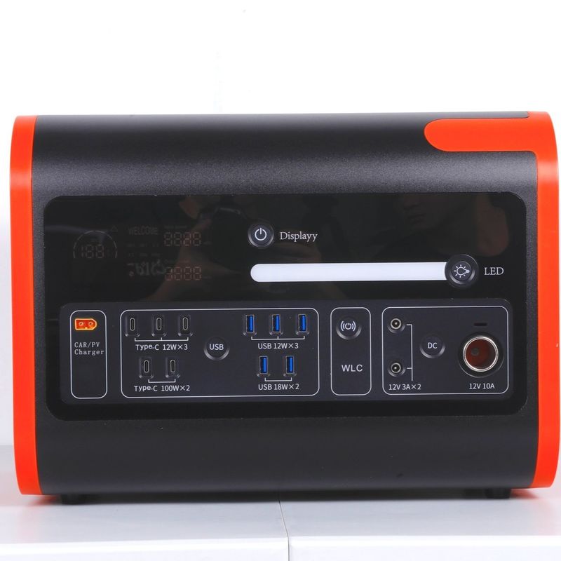51.52V/40ah LiFePO4 Bateria Estação de energia portátil para acampamento ao ar livre 3500W de saída