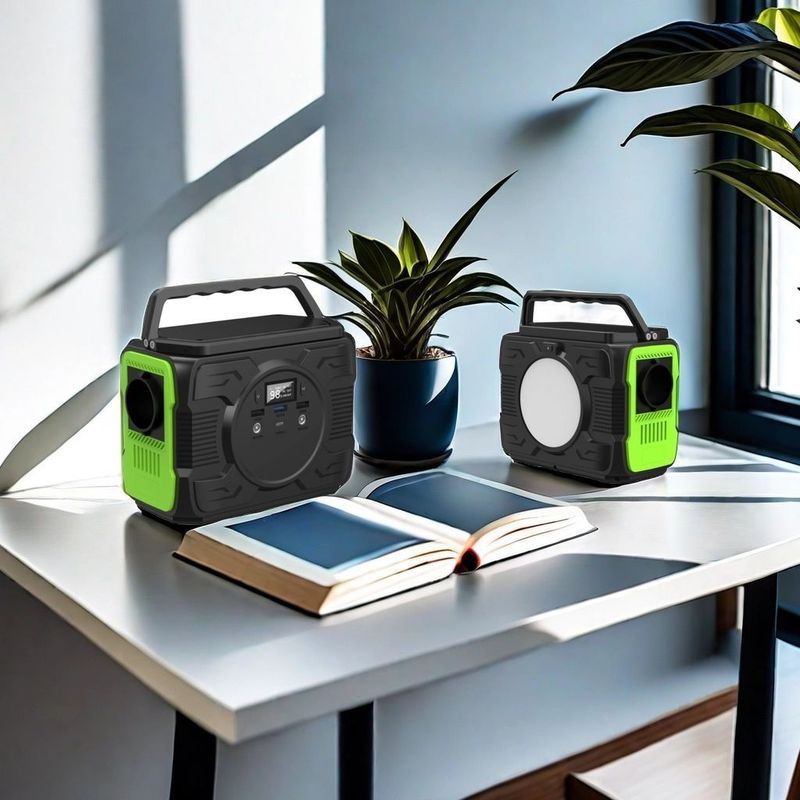 Alimenta a tua próxima aventura com este gerador solar de 200W e bateria de lítio ternária
