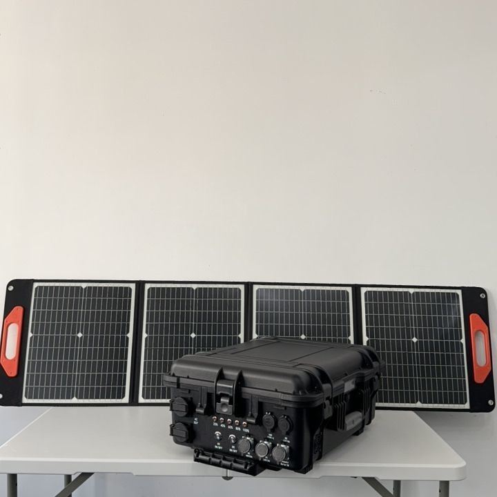 3000W gerador solar de UAV estação de energia portátil exterior função de proteção múltipla