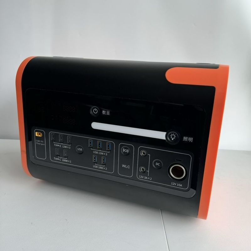 Colourful 2200W2048wh/40ah Banco de Energia Portátil 2kw Central de Energia Solar para o Mercado Europeu