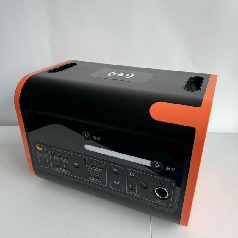 Todas as tomadas de saída AC 2200W Central de energia de emergência interior com saída de energia constante