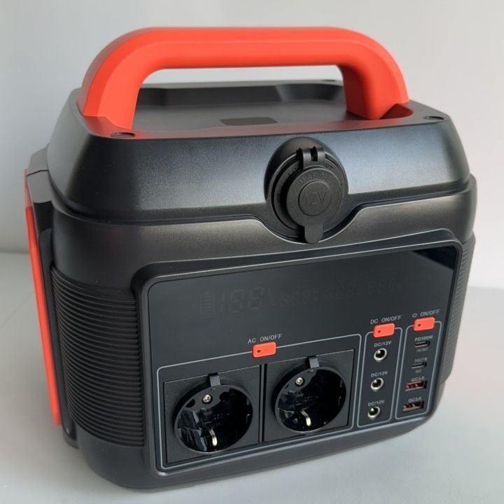 Tipo C Saída Pd100W Pd27W DC Saída 12-13V 10A Estação de energia portátil para exterior