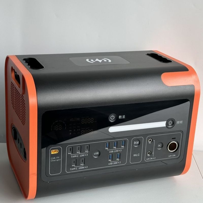 Venda 2200W Bateria de Lítio de Alta Capacidade Estação de Energia Portátil para carregamento rápido