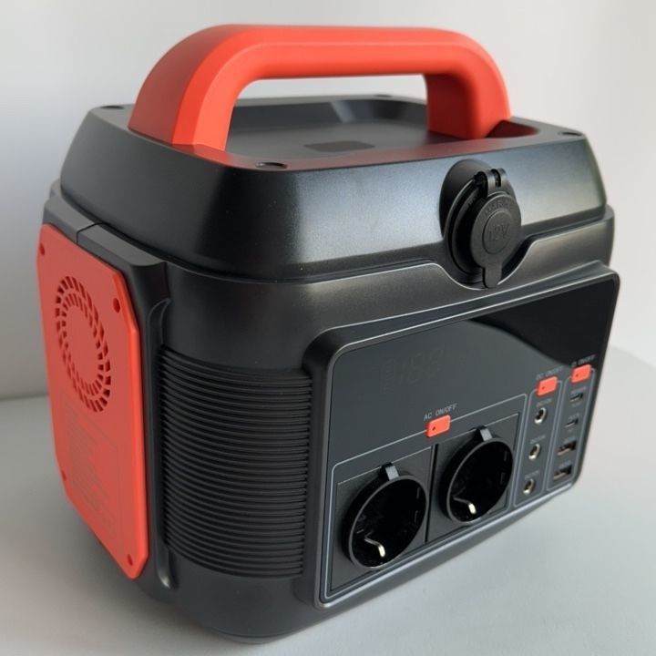 600W/576wh Bateria de lítio Estação de energia multifunção e saída de tipo C Pd100W Pd27W