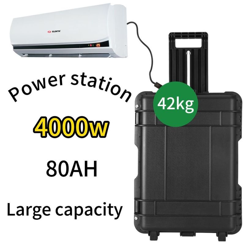 LT-40 4000W/3840wh/OEM ODM Bateria CE Certificada Estação de Energia Portátil de Alta Capacidade