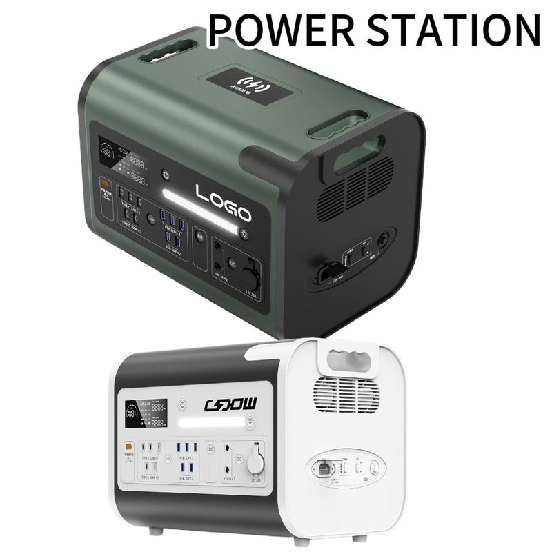 s Melhor central elétrica portátil paralela doméstica de 2200W/2048wh para necessidades de energia ao ar livre