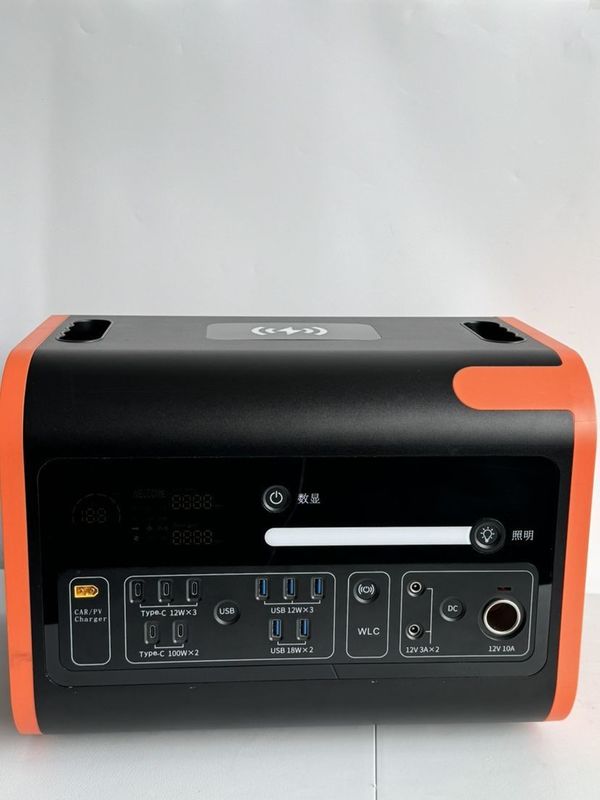 800W de carregamento solar Fonte de alimentação de ondas sinusoidais puras Perfeito para viver ao ar livre e viajar