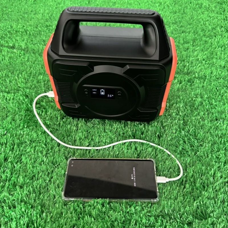 Gerador solar recarregável de 300W para estação de energia portátil e acampamento ao ar livre