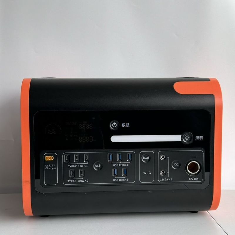 51.52V/40ah Capacidade da bateria 3500W Potência constante de saída Estação de energia solar para o exterior