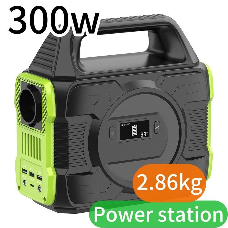 Gerador solar de 300 W para armazenamento de energia doméstica e central eléctrica ao ar livre