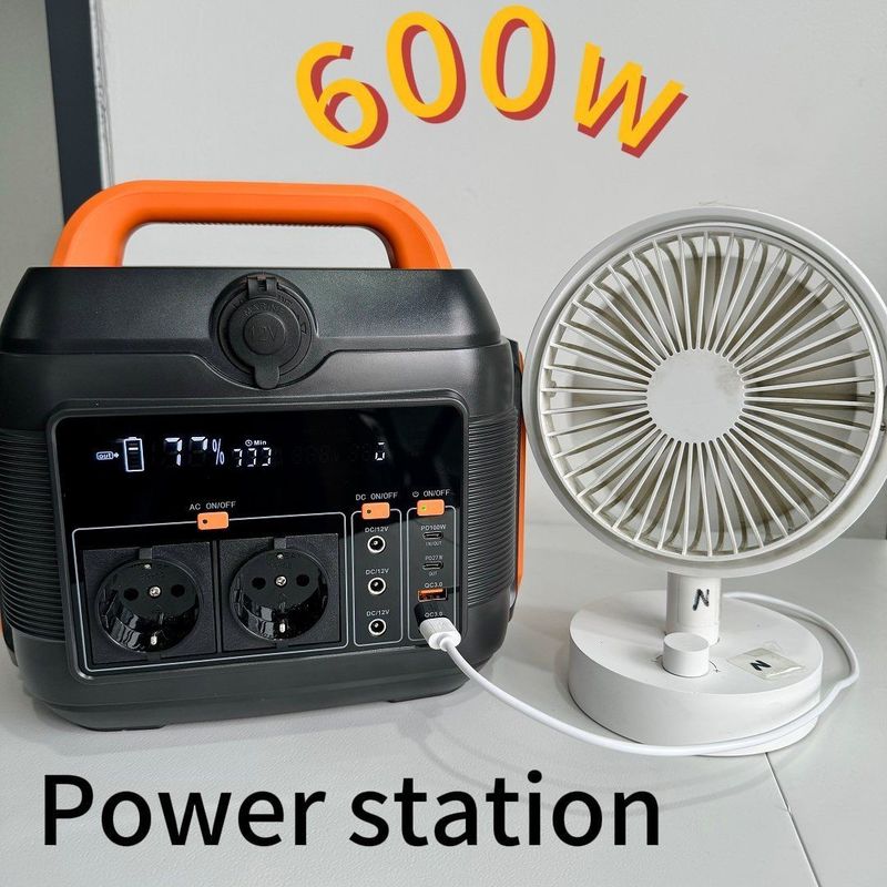Alimentação de reserva de bateria de tipo C de tipo AC 600W/576wh